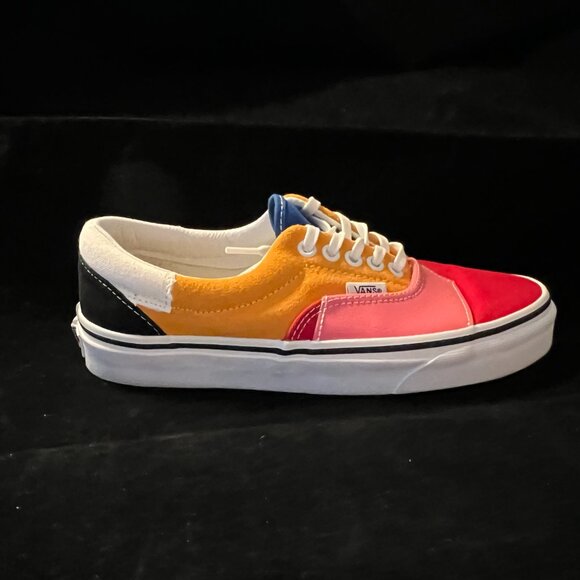 Vans Era Patchwork Low Top Sneakers NIB M 6.5 W 8 - Picture 2 of 8